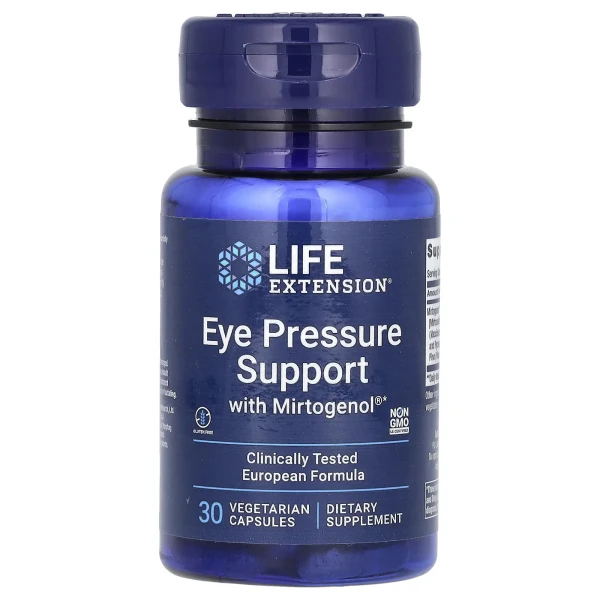 Поддержка Глазного Давления (Pressure Support with Mirtogenol) 30 капсул