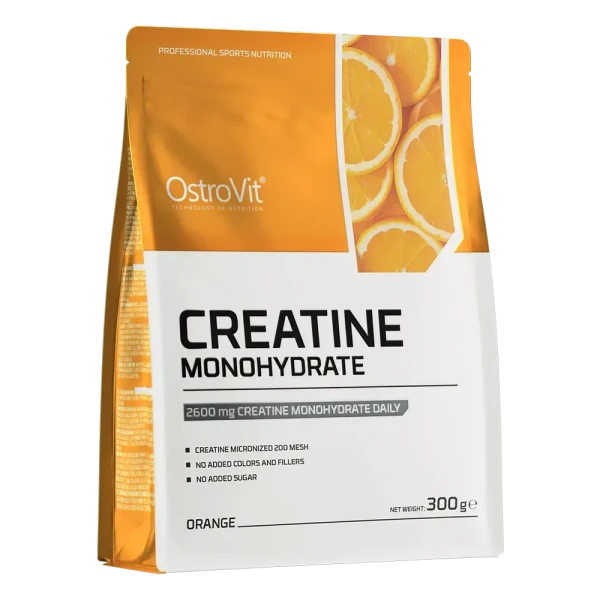 Креатин моногідрат Ostrovit Creatine Monohydrate апельсин 300 г