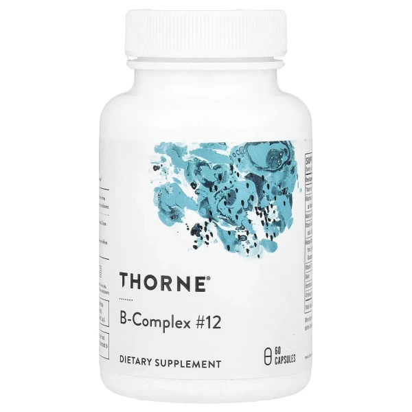В комплекс №12 Thorne (B-Complex) 60 капсул