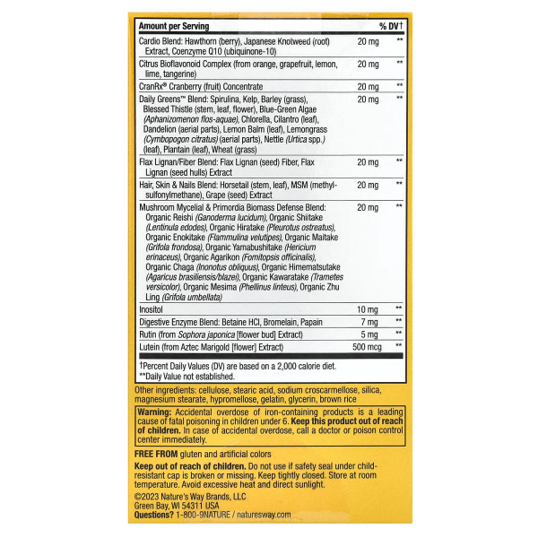 Мультивітаміни для жінок Nature's Way (Alive Womens multi-vitamin) 60 таблеток