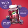 Підтримка пам'яті та концентрації (Brain Fuel) 60 жувальних цукерок зі смаком винограду
