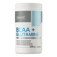 Ostrovit BCAA+Глутамін BCAA + Glutamine апельсин 500 г