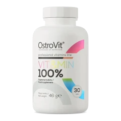 100% Vit&Min Ostrovit Витамины и минералы 30 таблеток