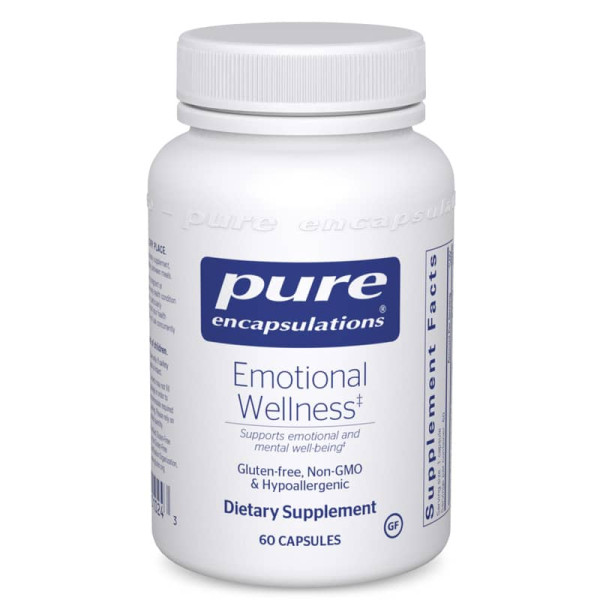 Емоційне здоров'я Pure Encapsulations (Emotional Wellness) 60 капсул