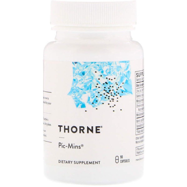 Мікроелементи Thorne (Pic-Mins) 90 вегетаріанських капсул
