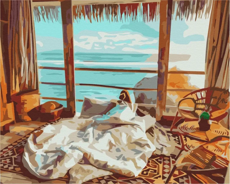 Картина по номерам Мальдовский уют Brushme 48x60