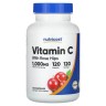 Витамин C с шиповником 1000 мг Nutricost (Vitamin C With Rose Hips) 120 капсул