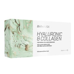 Гіалуронова кислота та колаген BioTech USA (Hyaluronic Collagen) 120 капсул