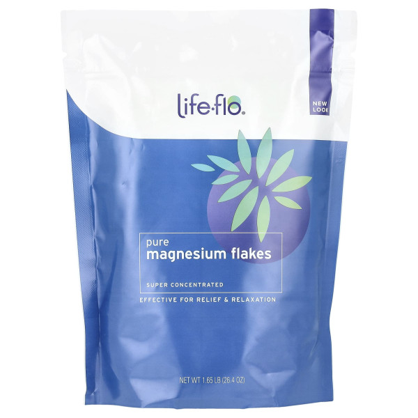Life-flo, пластівці чистого магнію, (1,65 фунта)