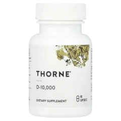 Вітамін D3 Thorne (Vitamin D3) 10 000 МО 60 капсул