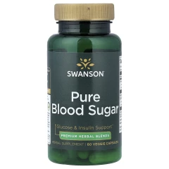 Контроль рівня цукру в крові Swanson (Pure Blood Sugar) 60 капсул