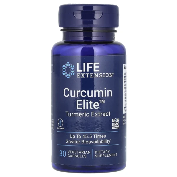 Куркумін Life Extension (Curcumin Elite Turmeric Extract) 30 капсул