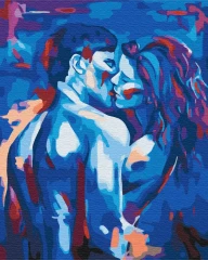 Картина по номерам Живописная любовь Brushme 40x50