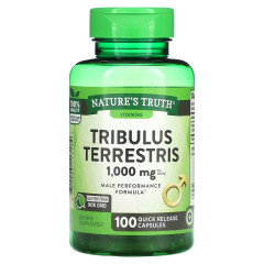 Трибулус террестрис Nature's Truth (Tribulus Terrestris) 1000 мг 100 капсул швидкого вивільнення