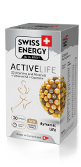 Вітаміни та мінерали з гуараною, ACTIVELIFE 25 Vitamins and Minerals+Vitamin K2+Guarana, Swiss Energy, 30 капсул
