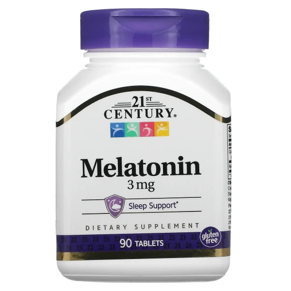 Мелатонін 21st Century (Melatonin) 3 мг 90 таблеток