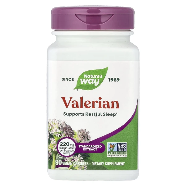 Валеріана – преміум екстракт Nature's Way (Valerian Premium Extract) 90 капсул