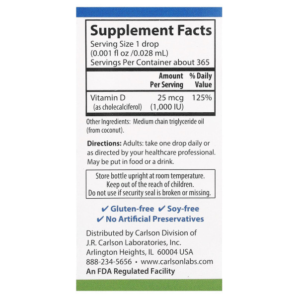 Вітамін D3 (Vitamin D3) 1000 МО 10,3 мл