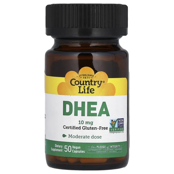 ДГЕА Country Life (DHEA) 10 мг 50 капсул