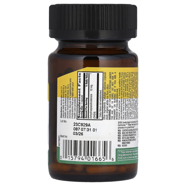 ДГЕА Country Life (DHEA) 10 мг 50 капсул