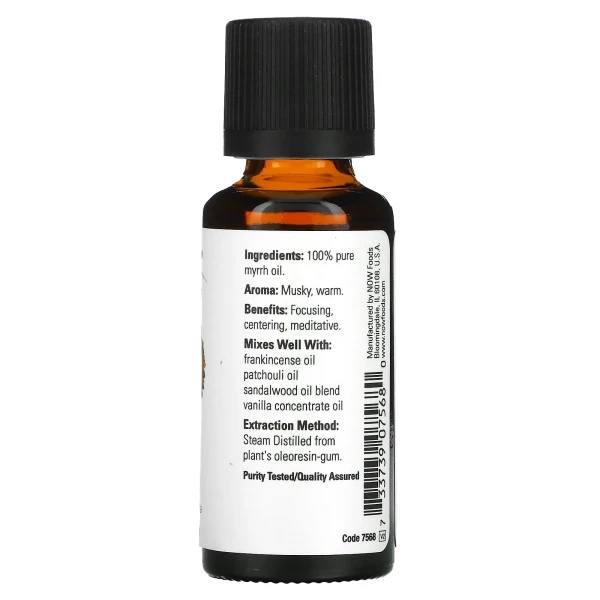 Эфирное масло мирры (100% pure myrrh) 30 мл