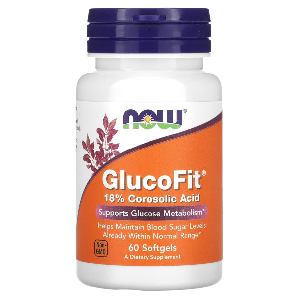 Контроль цукру Now Foods (GlucoFit) 60 капсул
