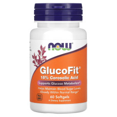 Контроль цукру Now Foods (GlucoFit) 60 капсул