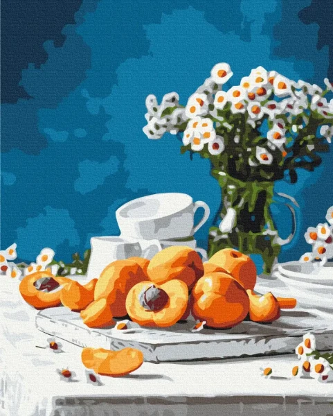 Картина за номерами Соковиті кольори © Halyna Vitiuk  Brushme 40x50