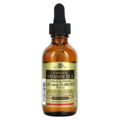 Рідкий вітамін Д3 Solgar (Liquid Vitamin D3) 5000 МО 59 мл