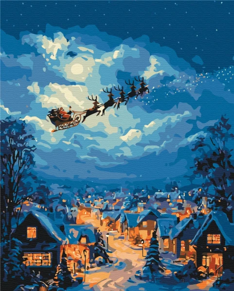 Картина за номерами Свято наближається 40x50 Brushme