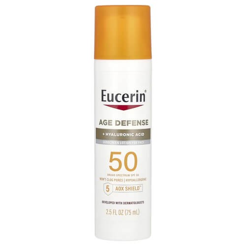 Сонцезахисний лосьйон для обличчя Eucerin (Lightweight Sunscreen Lotion For Face SPF 50) 75 мл