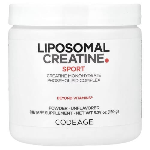 Креатин ліпосомальний Codeage (Sport Liposomal Creatine Powder) 150 г