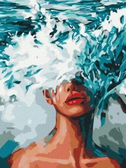 Преміум картина за номерами Океанія © Mykhailyshyna Daria Brushme 40x50