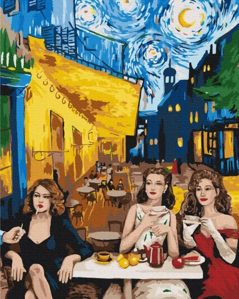 Преміум картина за номерами Мистецтво з першого ряду © Viktoriya Kovalenko Brushme 40x50