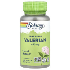 Валеріана Solaray (Valerian) 470 мг 100 капсул
