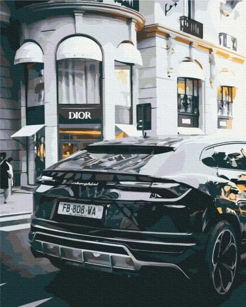 Картина за номерами Розкішне життя  Brushme 48x60