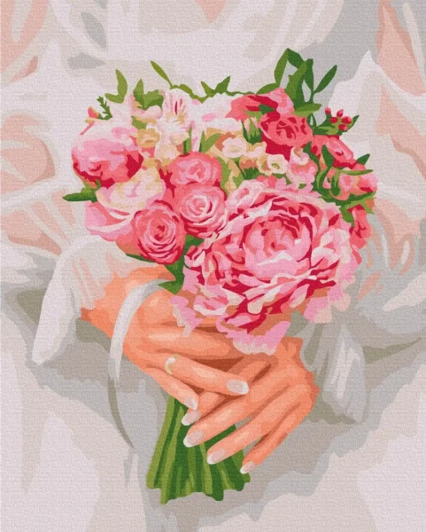 Картина по номерам Особый букет Brushme 40x50
