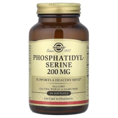 Фосфатидилсерін Solgar (Phosphatidylserine) 200 мг 60 капсул