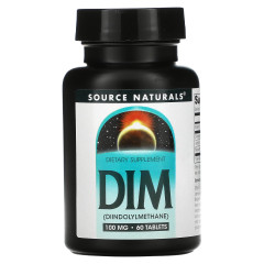 Диіндолілметан Source Naturals (DIM) 100 мг 60 таблеток