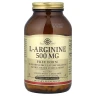 L-аргінін у вільній формі Solgar (L-Arginine) 500 мг 250 рослинних капсул