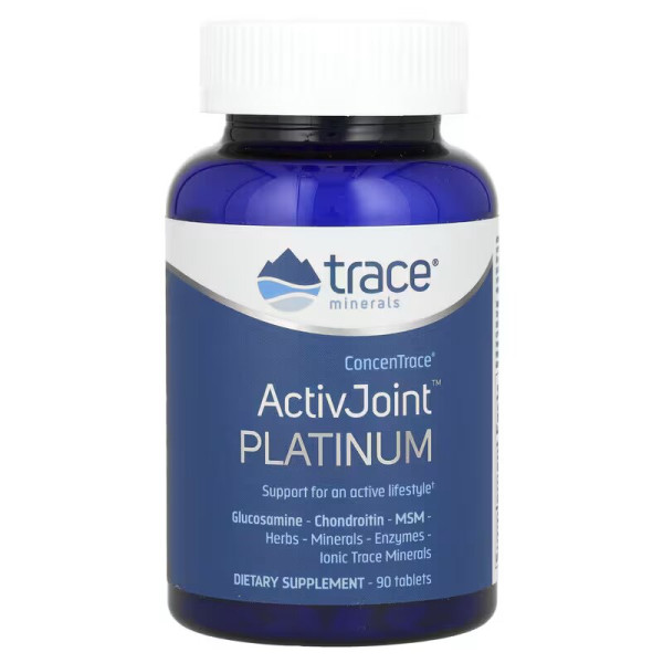 Здоров'я суглобів, ActivJoint Platinum, Trace, ConcenTrace, 90 таблеток