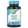 Комплекс із кальцієм і магнієм Nature's Way (Calcium & Magnesium) 100 капсул