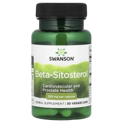 Бета Сітостерол (Beta-Sitosterol) 320 мг 30 капсул