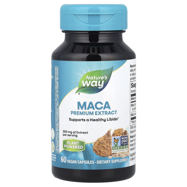 Мака Nature's Way (Maca) 450 мг 60 капсул