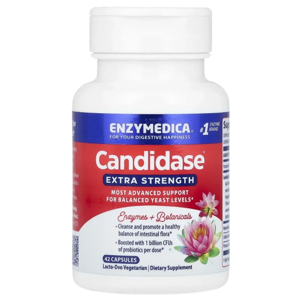 Протикандидний засіб Enzymedica (Candidase Extra Strength) 42 капсули