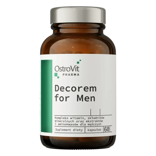 Мультивітаміни для чоловіків Ostrovit Pharma Decorem For Men 60 капсул