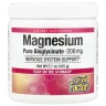 Чистий Бісгліцинат магнію Natural Factors (Magnesium bisglycinate) 200 мг 120 г