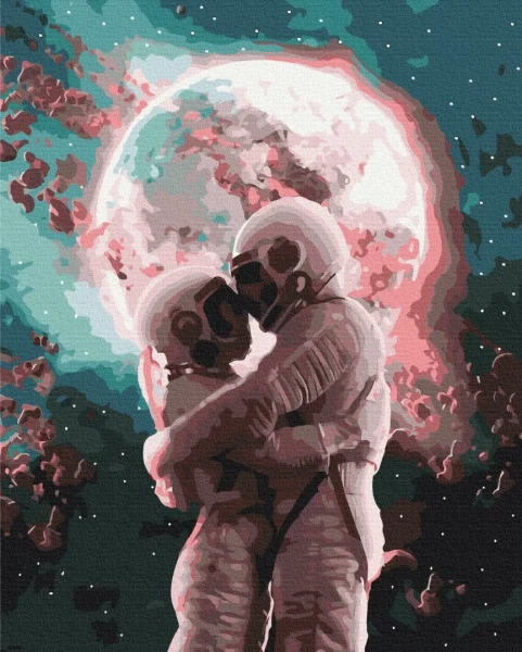 Картина по номерам На Луну и обратно 40x50 Brushme