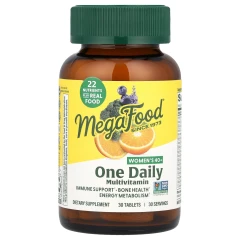 MegaFood, мультивітаміни на день для жінок старше 40 років, 30 таблеток