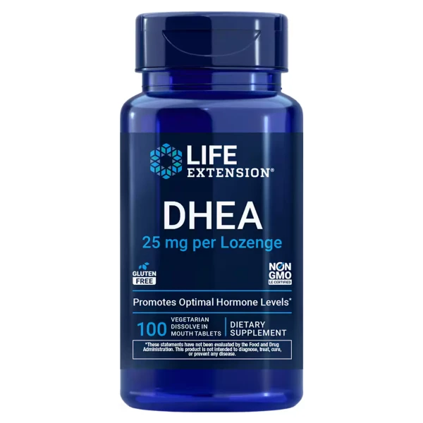 DHEA Life Extension (DHEA) 25 мг 100 растворимых во рту таблеток